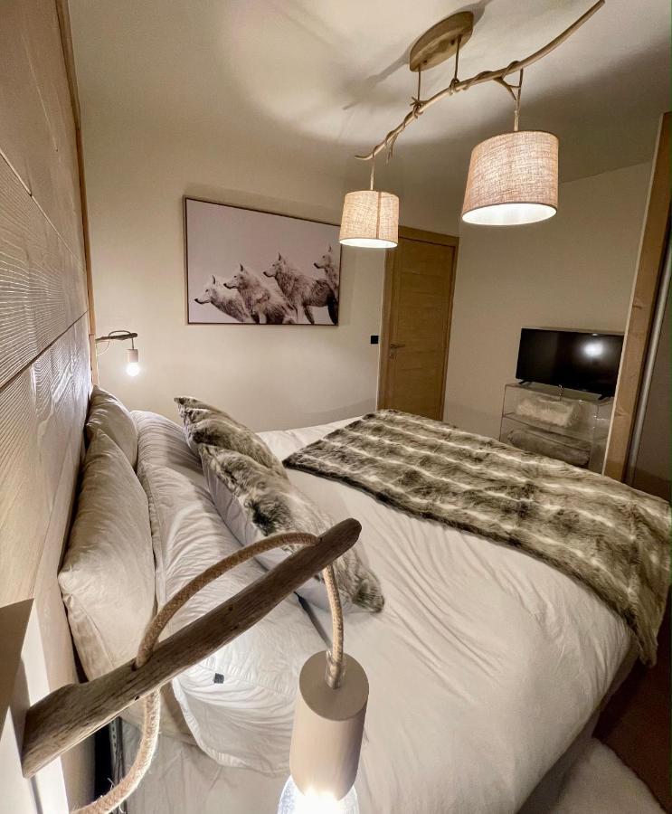 Appartement De Standing Plein Centre Station, 50M Des Pistes เลส์เฌต์ ภายนอก รูปภาพ